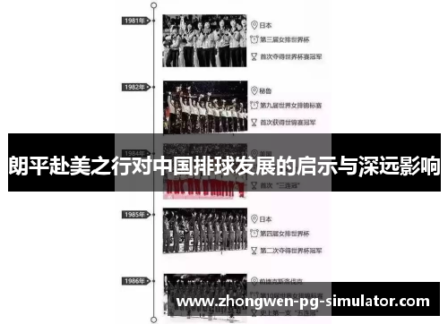 朗平赴美之行对中国排球发展的启示与深远影响