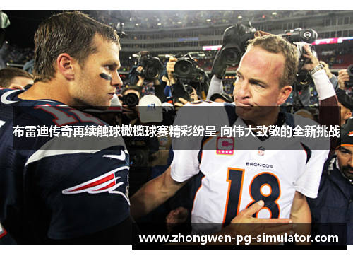 布雷迪传奇再续触球橄榄球赛精彩纷呈 向伟大致敬的全新挑战